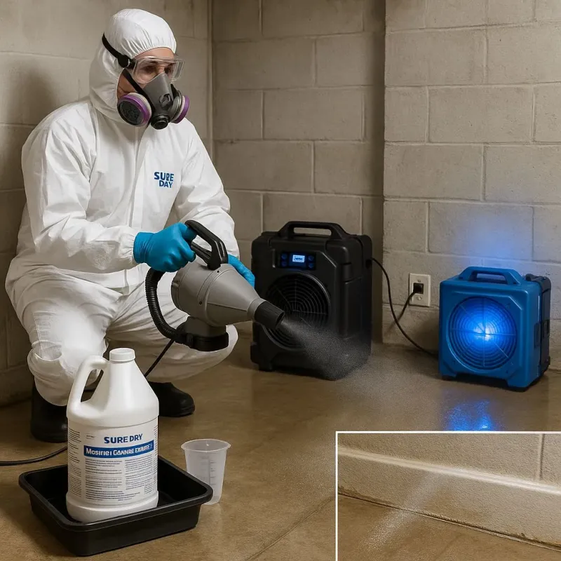 Sanitization and Odor Removal process in Hernando, MS