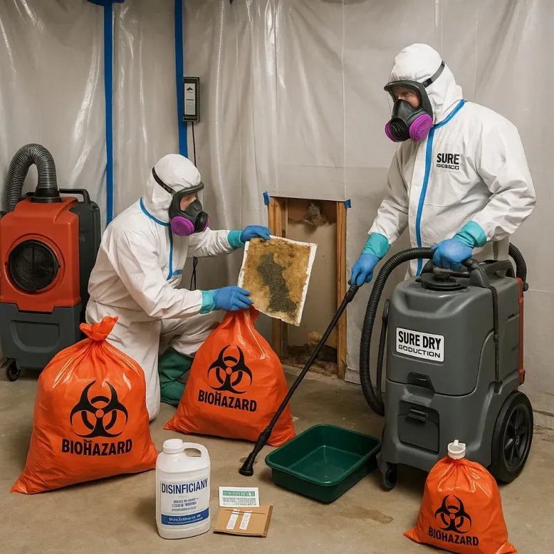 Contaminated Water Handling Protocols process in Hernando, MS