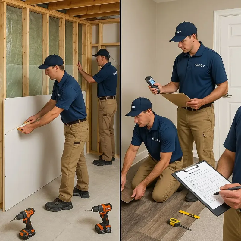 Repairs and Reconstruction process in Hernando, MS